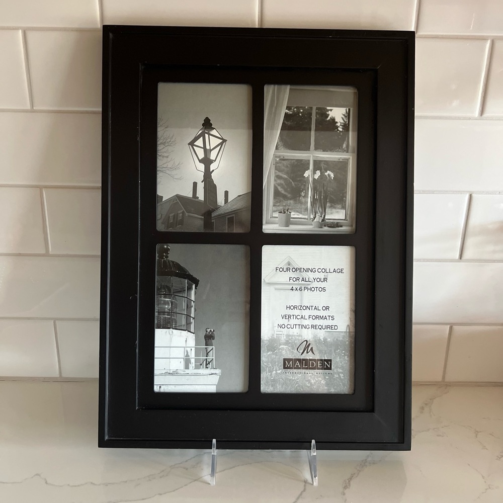 MALDEN 4 opening 4x6 hanging photo frame
